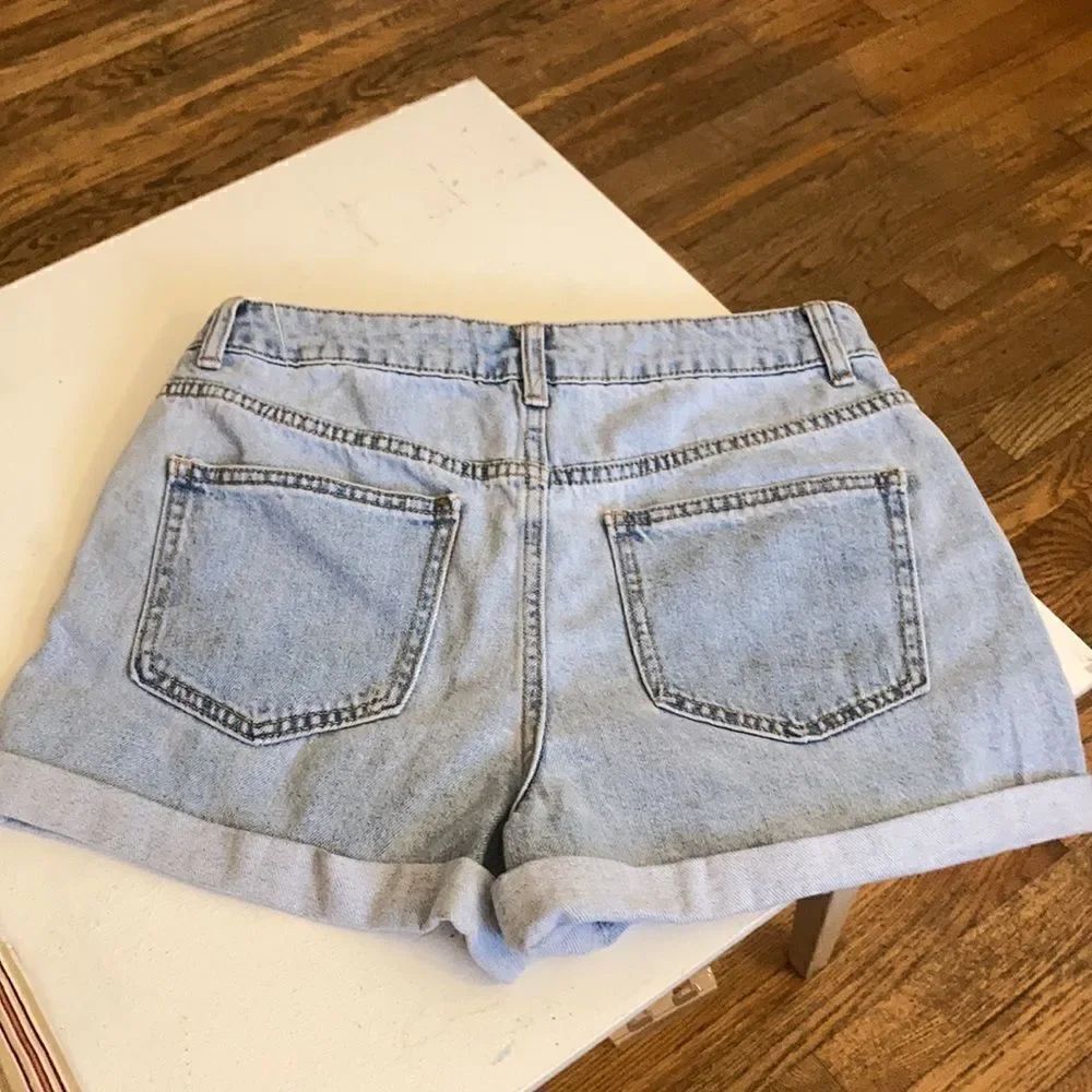 Forever 21 Button Fly Denim Shorts - Picture 2 of 6